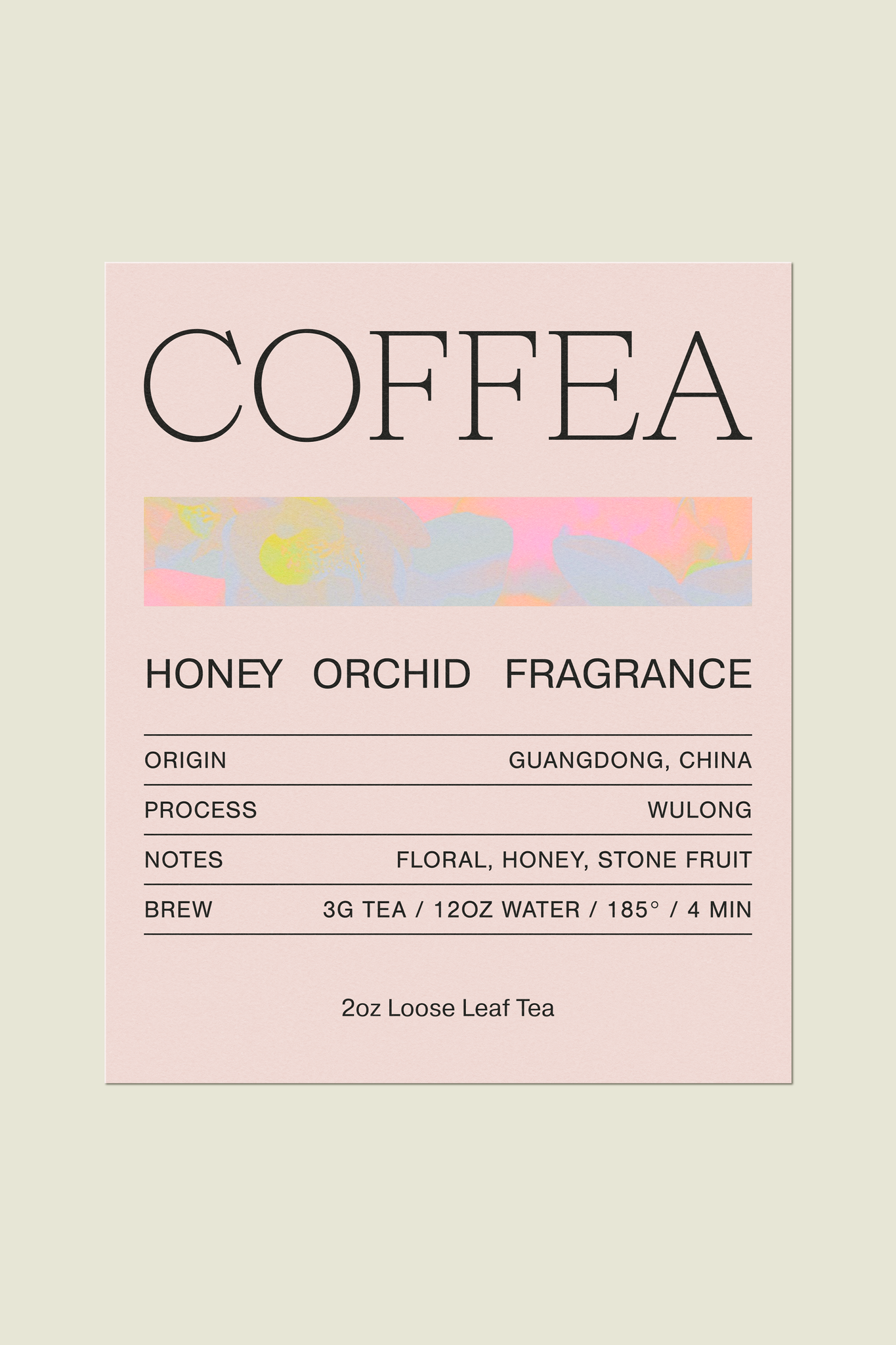Honey Orchid Fragrance wulong tea from Guangdong, China - Coffea Roasterie